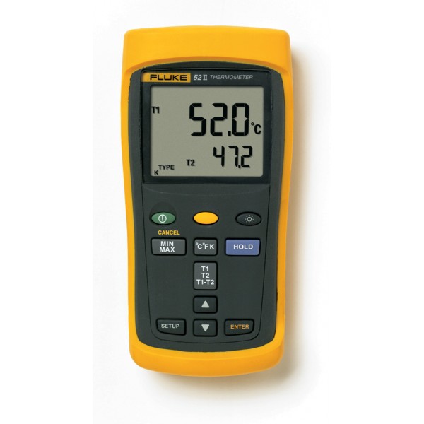 FLUKE 52-2 60HZ Digitalthermometer