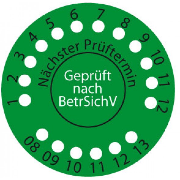 PASS560R02 Geräteaufkleber für Gutbewertung 500 Stk.