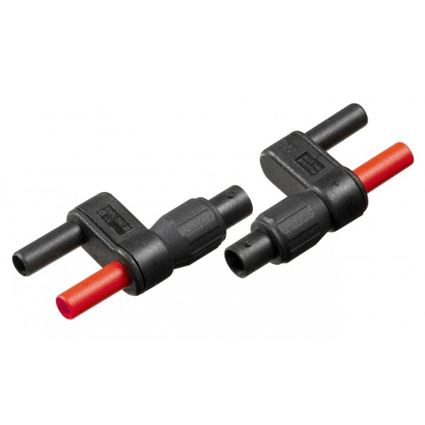 PM9081 Adapter Doppelbananenstecker  4mm -STEC. auf BNC-Buchse