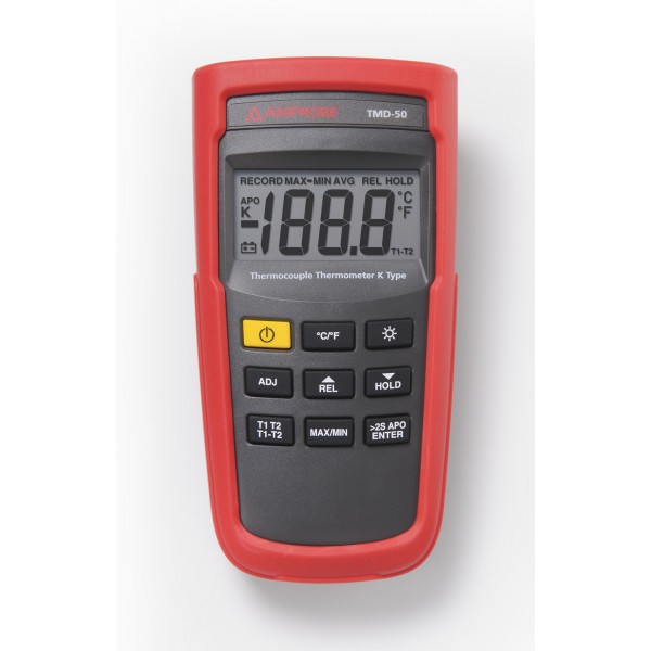 TMD50 Digitales Thermometer Typ K mit zwei Eingängen