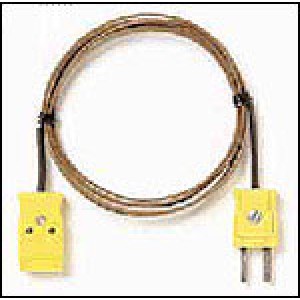 80PJEXT Thermoelement Ausgleichsltg.  mit Ministeckern, Typ J